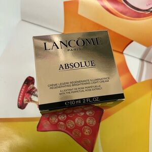 Lancome Absolue Regenerating Brightening  Light Cream Rose Extracts 60 ml Sealed